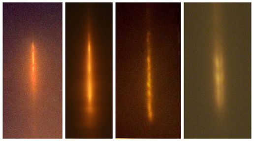 examples of light pillars, Svalbard Mystery Object