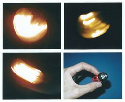 flashlights as used on the model