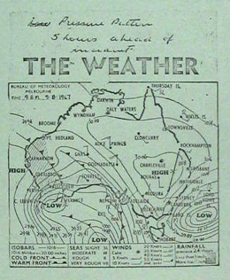 Weather map